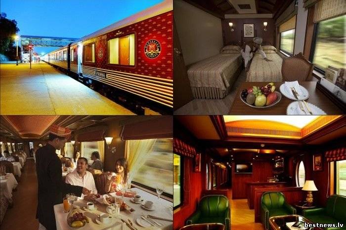 Посмотреть новость Чудо-поезд Maharajas’ Express в Индии