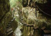 Лестница на горе Taihang в провинции Шаньси <br /> Китай