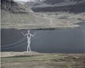 Креативный проект опор линий электропередач «Земля гигантов» от американского конструкторского бюро. Исландская энергокомпания уже заявила, что намерена рассмотреть такой вариант оформления электропередач на ближайшее будущее.